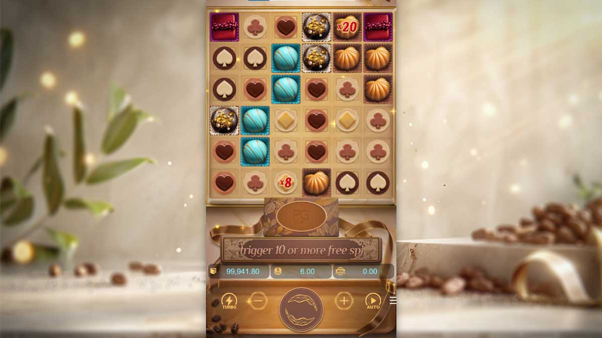 Chocolate Deluxe slot machine game